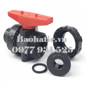 Van bi rắc co UPVC/PTFE/EPDM